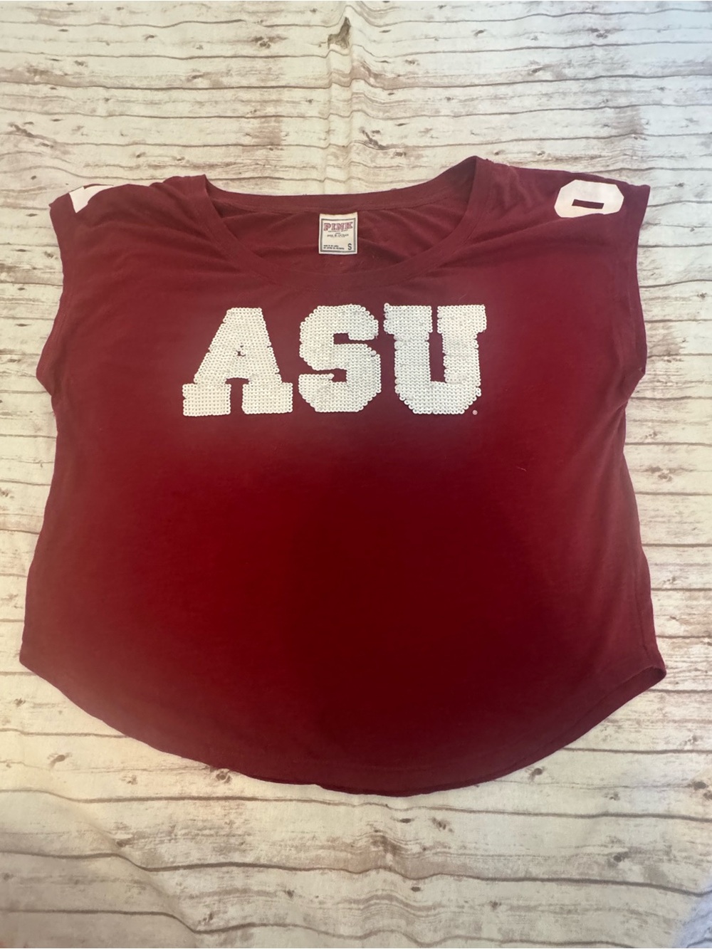 VS PINK Sequin ASU Top - Picture 3 of 9